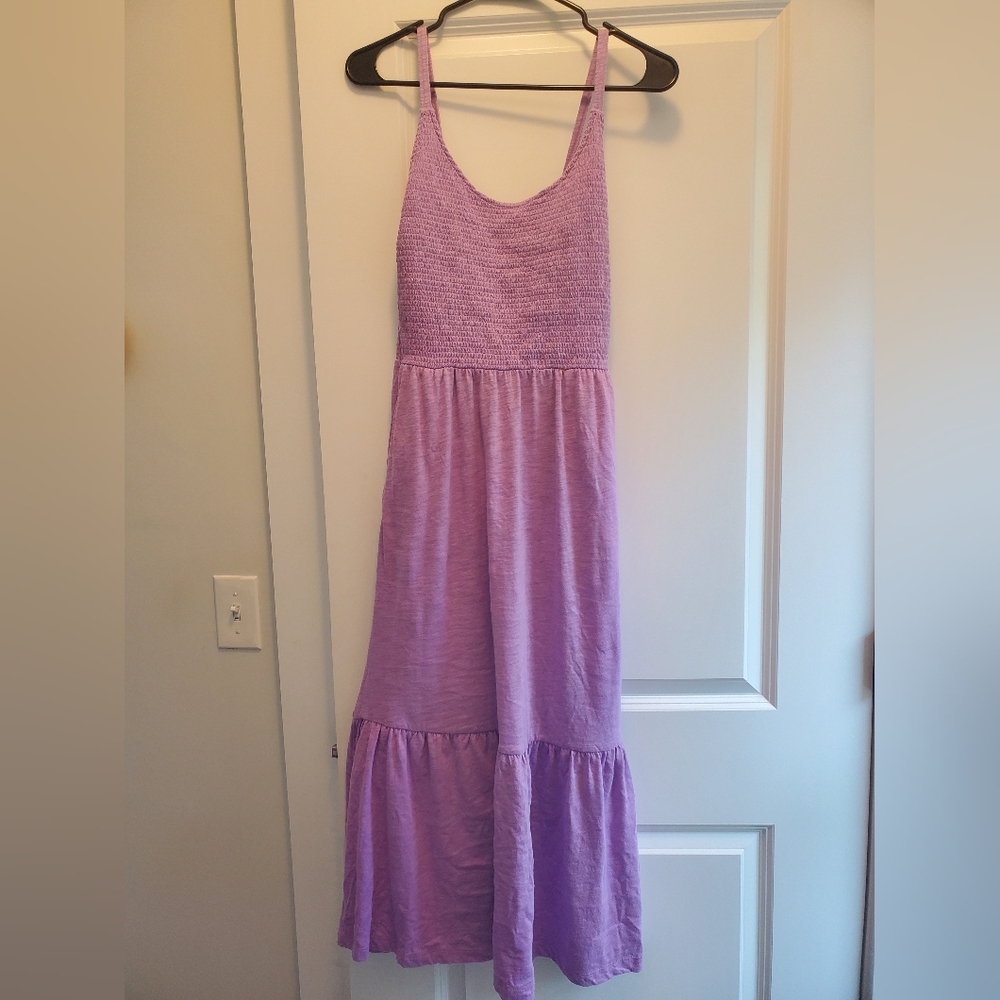 Gap Purple Maxi Dress
